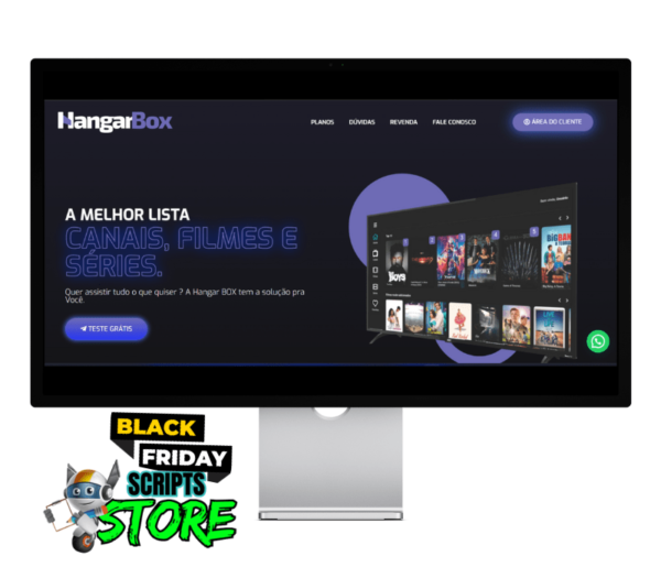 IPTV Landing page- WorPress - COD-9844