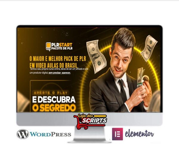Landing Page Curso PLR - COD-9310