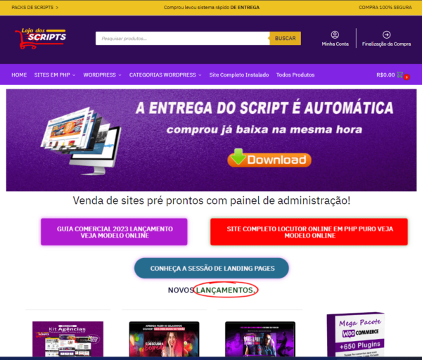 LOJA PARA VENDAS DE PRODUTOS DIGITAIS - COD-LDS - Imagem 2