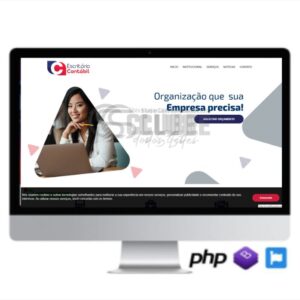 SCRIPT SITE PRONTO CONTABILIDADE E CONTADORES EM PHP COD-8003