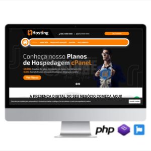 SITE PRONTO PARA PROVEDOR DE HOSPEDAGEM EM PHP-8002