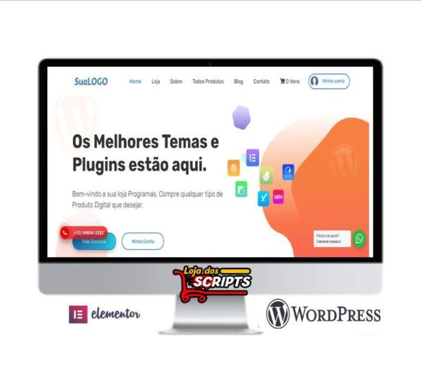 Loja Para Vender Produtos Digitais - COD-9981