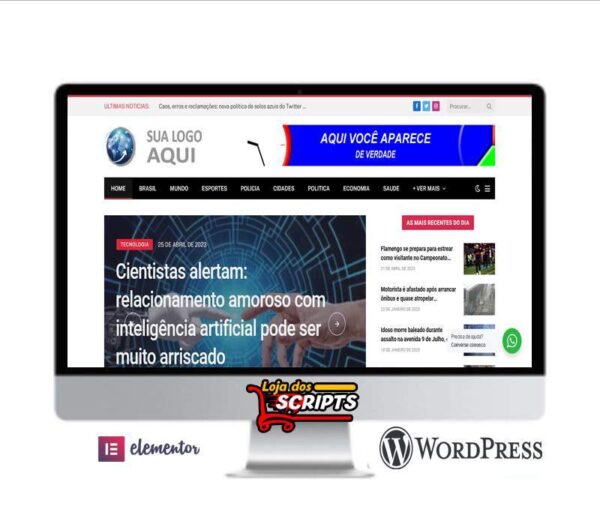 Portal News Word Noticias Automáticas - COD-7898